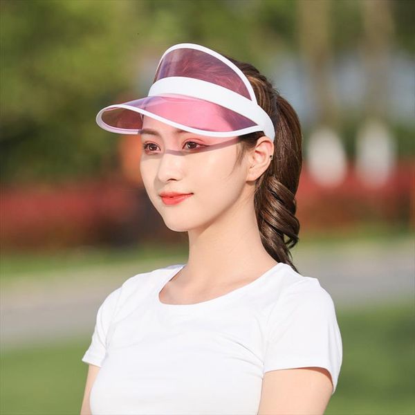 

multiple colors available summer casual men women neon hat sun visor sport tennis headband cap hats, Blue;gray