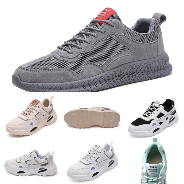 EXPL scarpe da corsa casual Uomini comodi Una profonda traspirante grigio solido Beige donna Accessori di buona qualità Sport estate Moda scarpa da passeggio 18