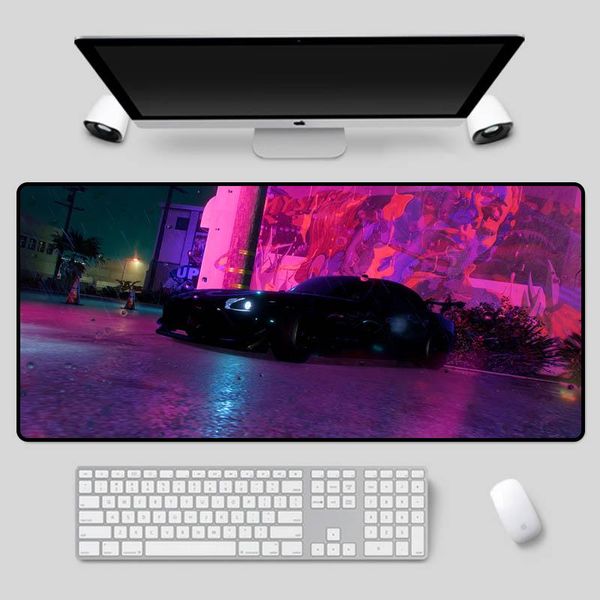 

mouse pads & wrist rests xgz large size exquisite sports car pattern pad colorful super running table imported rubber keyboard