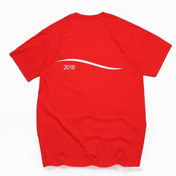 

2023 wave striped print mens womens design t-shirts streetwear paris lovers summer crew neck tshirts brand teenagers short sleeve, White;black