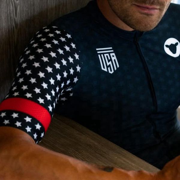

racing jackets black sheep cycling us short sleeve jersey men 2021 male sweatshirt ltd limited cycle shirt white star navy blue riding wear, Black;red