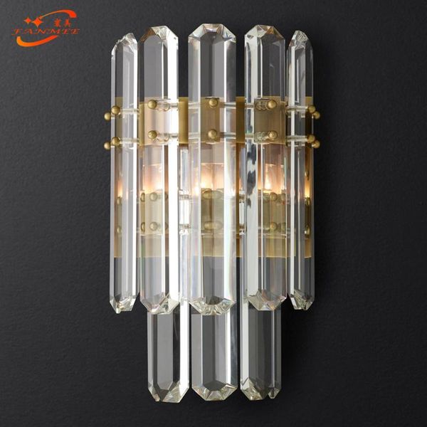 

wall lamp modern crystal sconce lighting for kitchen bedroom livingroom decoration