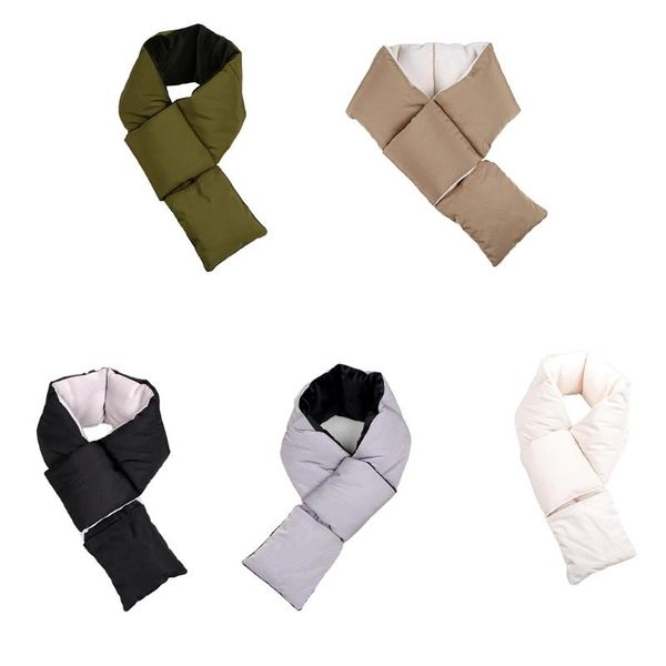 

scarves anti-static water repellent scarf solid color scarfs for women lightweight winter men fashion down, Blue;gray