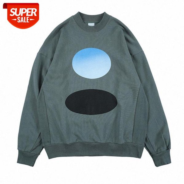 

american high-street fashion sports style sweater, trendy oversize letters, contrast color printing, pullover sweater men #ah4v, Black