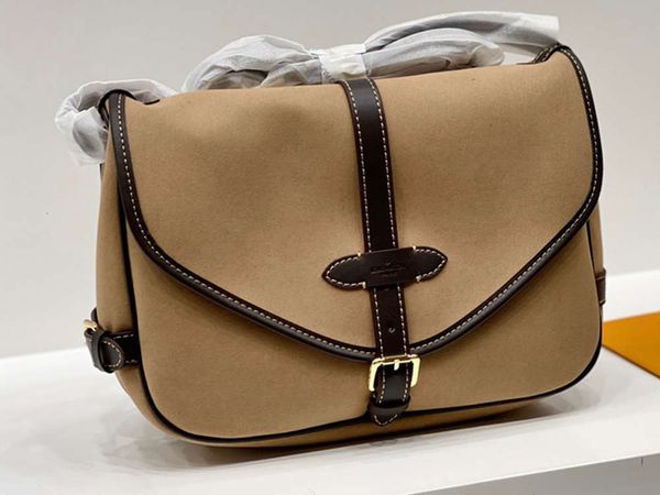 

llw designer cowhide flap messenger bag classic practical women's hundred handbag