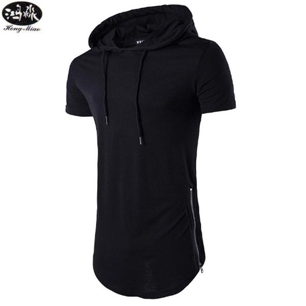 

fashion men's sportswear running t-shirt summer hoodie long-sleeved slim jerseys, Black;blue