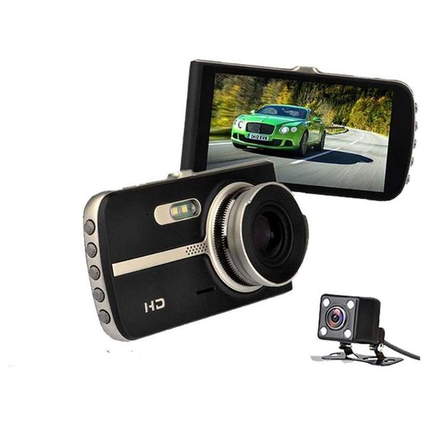 

car rear view cameras& parking sensors 1080p dvr 4-inch hd auto video camera driving recorder night vision wide angle black box dash cam for