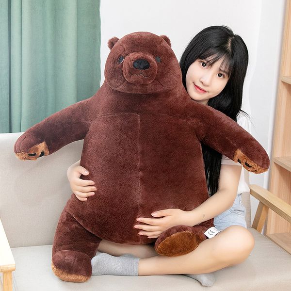 

big teddy bear hug bear doll to give boys and girls children's day gifts