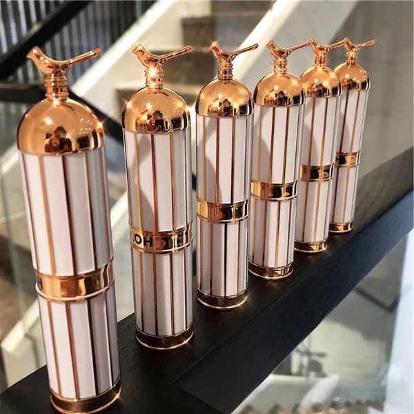 

storage bottles & jars 12.1mm adorable bird plastic lipstick lip rouge refillable bottle cosmetic lipbalm lipgloss container makeup blusher