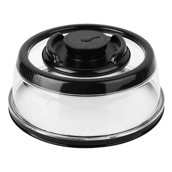 

storage bottles & jars reusable food vacuum fresh cover/fridge preservation container/kitchen tool,25.4x9.5 cm