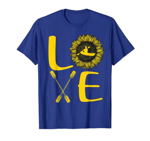 

LOVE Kayak- Kayaking Kayaker Sunflower T shirt Gift, Mainly pictures