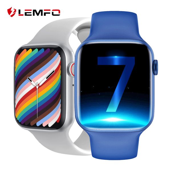 

lemfo iwo 13 pro w37 smart watch men 2021 bluetooth call custom dial sleep monitor women smartwatch pk dt100 hw16 smart watchg, Slivery;brown