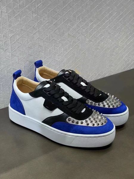 

party time -- platfrom sneakers shoes perfect brands men's red bottom happyrui skateboard walking sports designer outdoor trainers eu35, Black