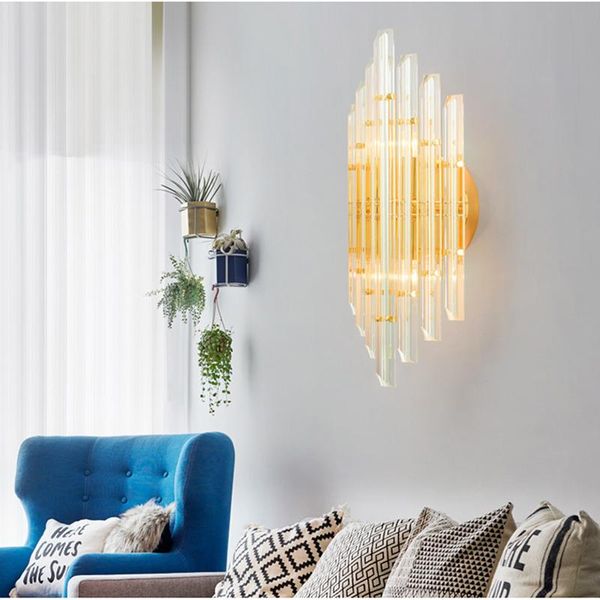 

wall lamps modern luxury crystal lamp creative design el exhibition hall living room bedroom corridor aisle bedside