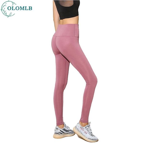 

yoga outfit pants women leggings for fitness nylon high waist long hip push up tights gym clothing 2021