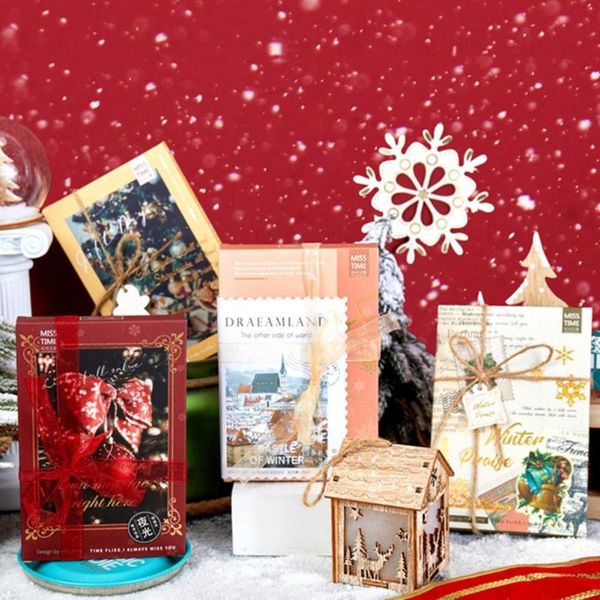 

greeting cards warmhome 30pcs/bag lightweight card decorative paper christmas for