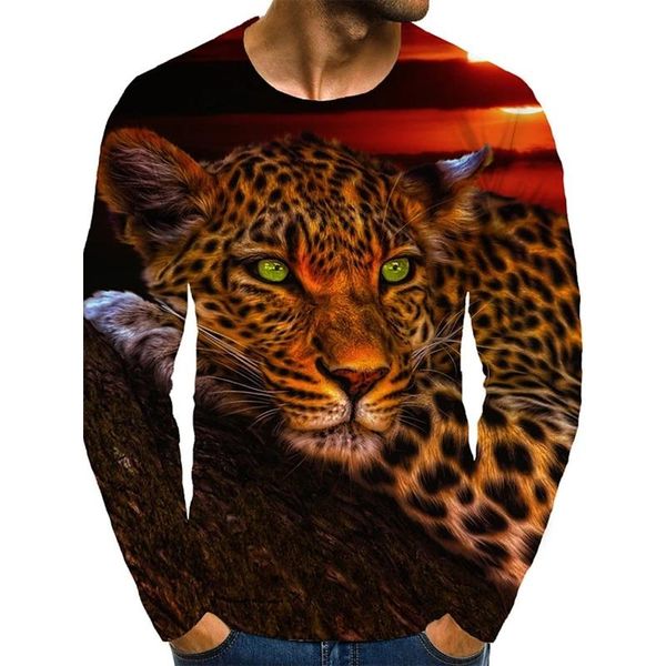 

men's hoodies & sweatshirts tiger print long sleeve autumn funny fashion streetwear casual, Black