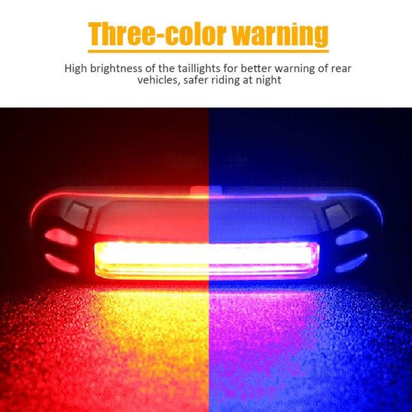 

bike bicycle light revival usb charging taillight safety warning headlight laser tail lights