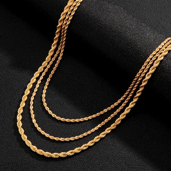 

chokers cuban chain necklace for men women basic punk metal curb link vintage gold tone solid collar 2021 trend, Golden;silver