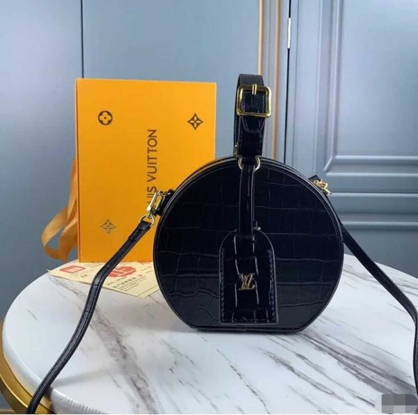 

handles bucket handbags brand totes bag designer bag black luxury iconic m43514 shoulder bags fashion cross body trend round clutches ev