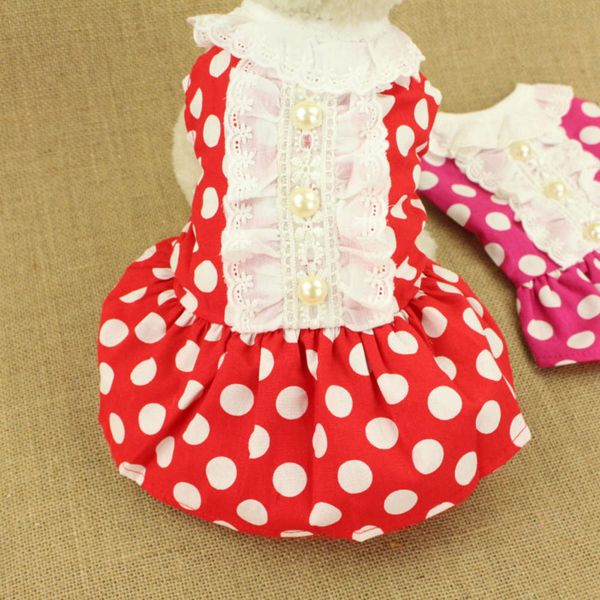 

the dog clothes spring and summer dog teddy skirt cat dress lovely princess sweeter than bear yorkshire vip