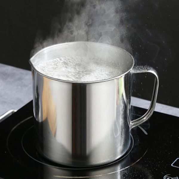 

stainless steel filter oil pot strainer jug storage for restaurants mugs