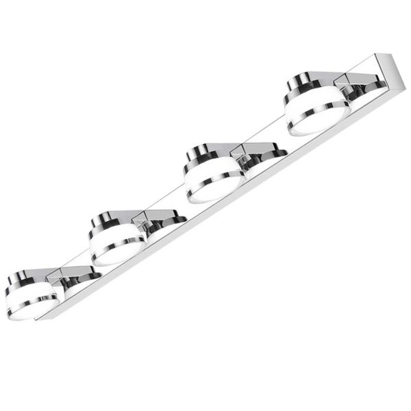 

wall lamp 12w led sconce vanity light fixture makeup mirror front stainless steel washroom