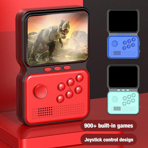 

handheld game console 3.0 inch screen built-in 900+ classic retro mini controller player 3 colors portable players