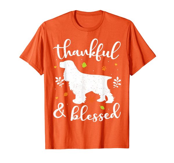

Field Spaniel Thanksgiving Dog Thankful Blessed Mom Gift T-Shirt, Mainly pictures