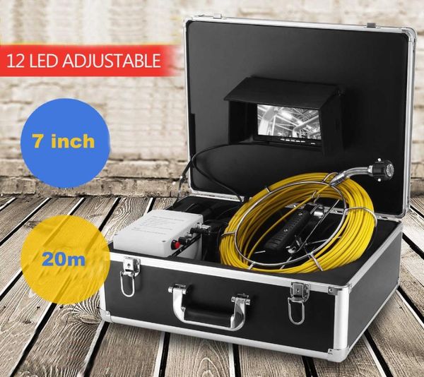 

big promotion 7 inch pipeline inspection camera real time view industrial drain sewer pipe video system ip cameras