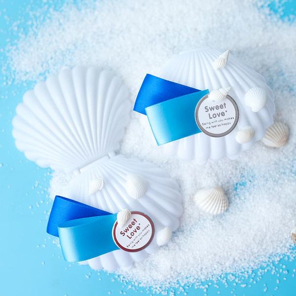 

gift wrap 30pcs/lot box ocean wedding shell conch candy festival decoration chocolate favor packaging boxes party supplies