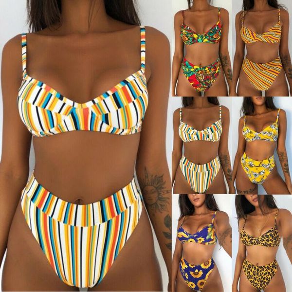 

women's swimwear womens bikini set swimsuit padded bra thong bathing suit beachwear casual famales bikinis, White;black
