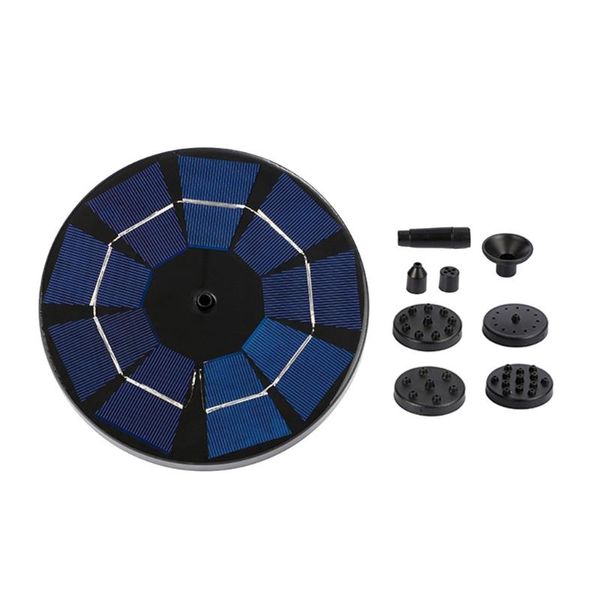 

solar power water fountain pump round bird bath floating for pond pool garden decoration decorations