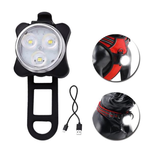

dog tag,id card pet safety led light 4 modes usb rechargeable dogs outdoor night for collar harness leash accessories