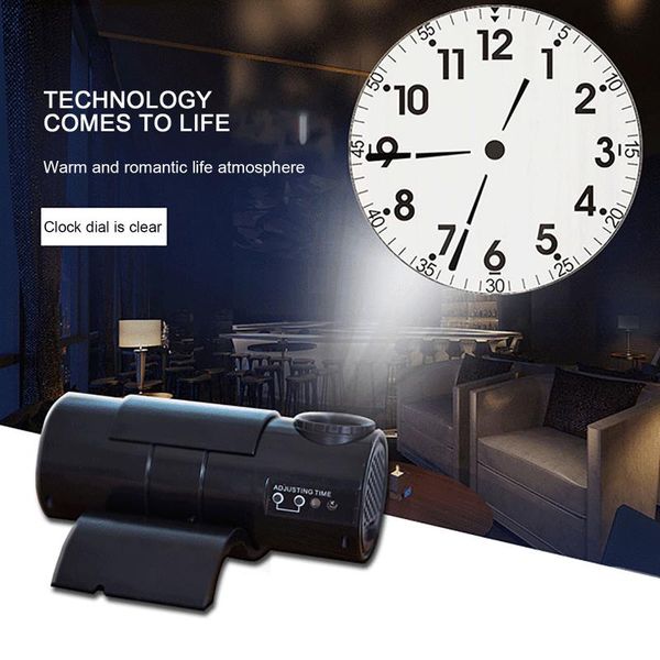 

desk & table clocks roman digital led projection clock silent remote control projector dial living room store analog-digital
