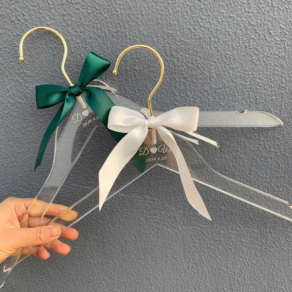 

gift wrap 1pc clothes stand wedding hanger custom bride name logo ideas