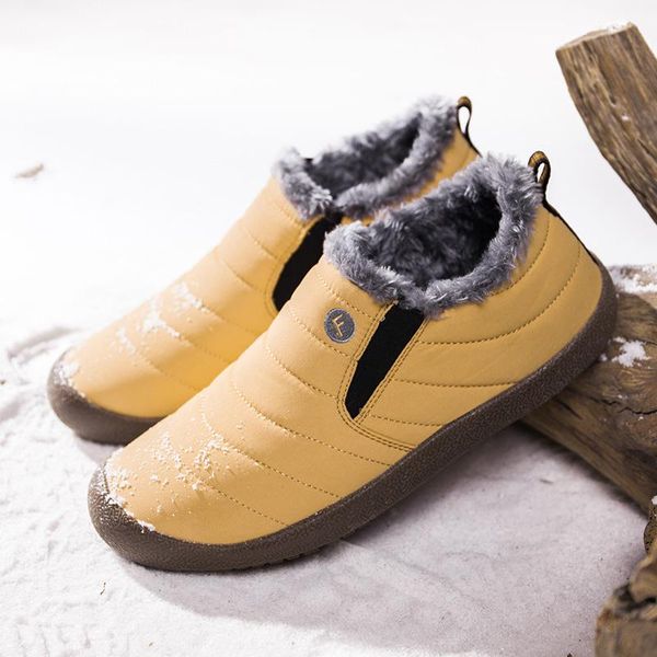 

boots snow woman shoes warm plush winter ankle women 2021 sneakers zll155, Black