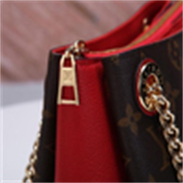 

evening brand designer luxury red m43777 (2be7) women handbags iconic bags handles shoulder bags totes cross body bag clutches, Red;black