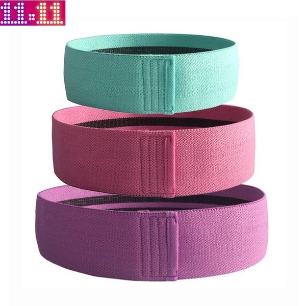 

prettywell cwoman indoor fitness legs and bubooty excercise fabric loop bands pilates resistance body building sell