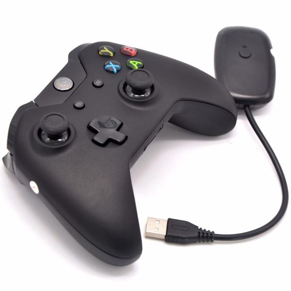 

game controllers & joysticks 2.4ghz wireless controller for microsoft xbox one gamepad + receiver adapter windows 7/8/10 [without bluetooth]