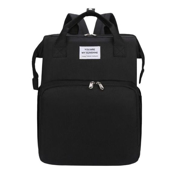 

diaper bags multifunctional mummy backpack portable folding bed bag outing lightweight large capacity storage