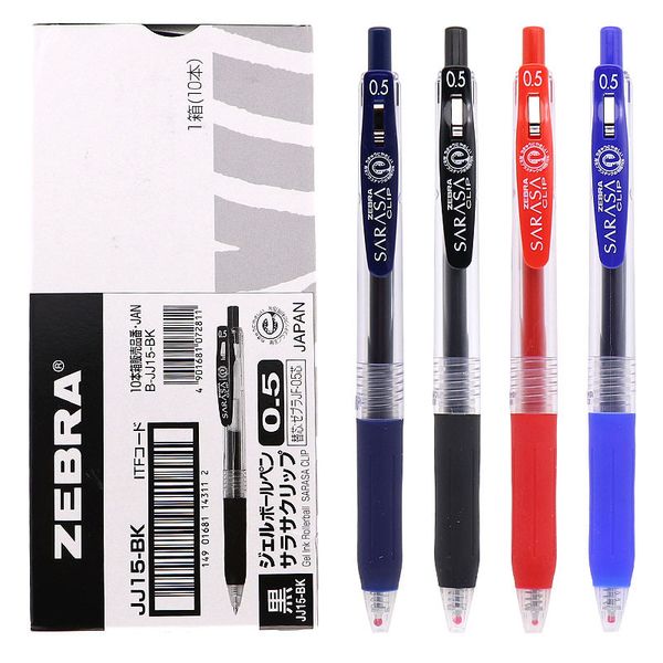 

zebra japane jj15 prs neutral pen color water 0.5 tt brush students with black signature