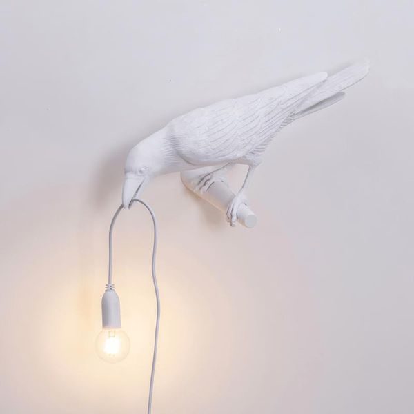 

wall lamp lucky bird led for living room deco bedroom lamps indoor lighting crow mirror lights light fixture