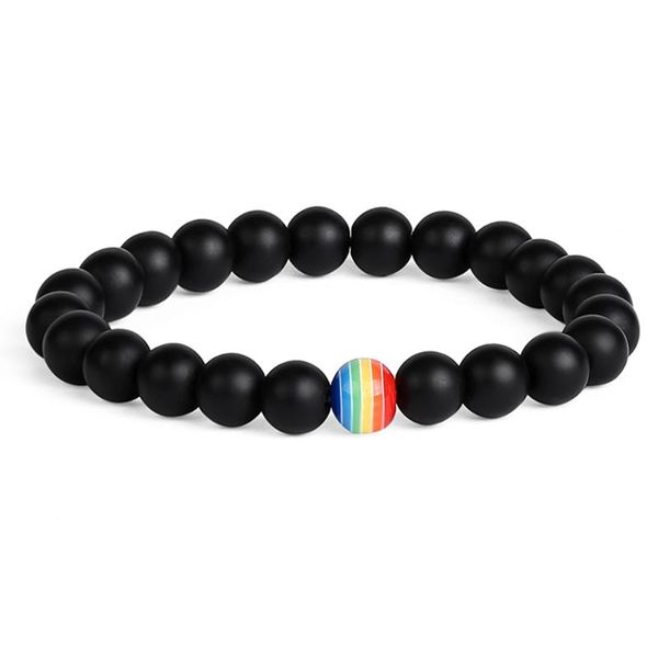 

charm bracelets fashion couple bracelet labradorite beads women classic natural lovers tiger eye stone accessories, Golden;silver