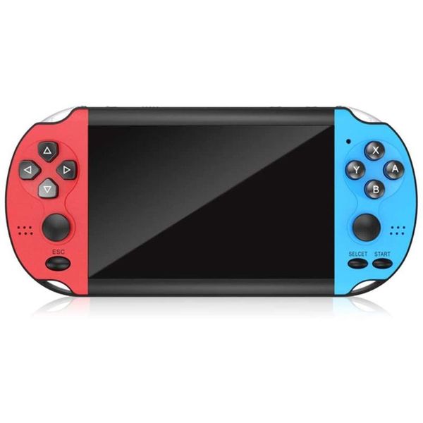 

portable game players hx6a 8gb 4.3 inch 10000 retro games handheld console video