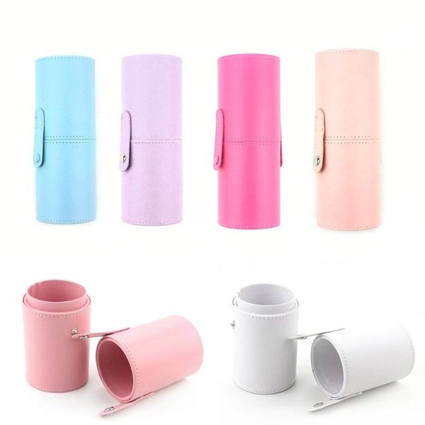 

storage boxes & bins fashion multi-color eyebrow pencil case makeup bag brush pouch cosmetic organizer pen holder