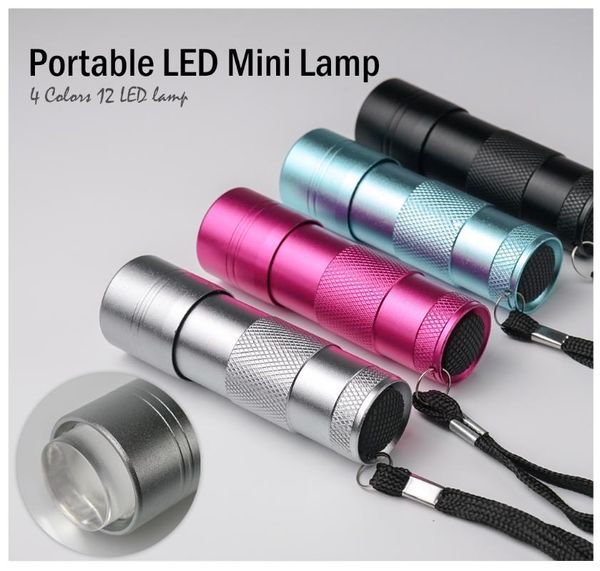 

nail art kits maomia 12 uv/led lamp mini uv gel curing portable type easy dryer