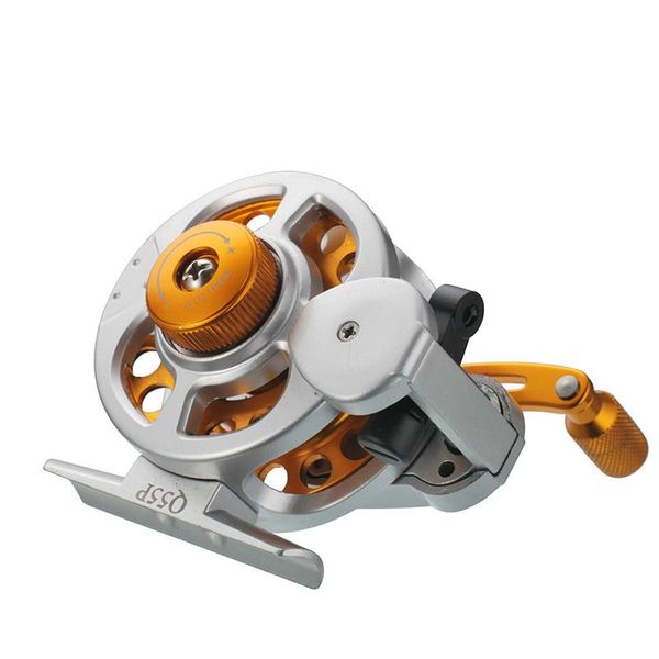 

full metal fishing reel 4 1bb automatic cable fish line wheel gear ratio 4.0:1 left right hand raft ice rock wedkarstwo coil baitcasting ree