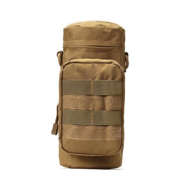 

outdoor sports water battle bag with small pocket camping tactical military molle system kettle pouch holder bags