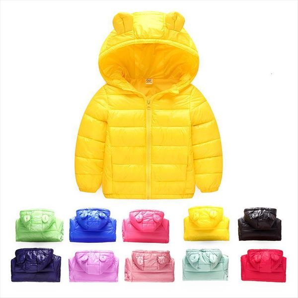 

autumn winter warm jackets for girls coats boys baby kids hooded outerwear coat children clothes, Blue;gray
